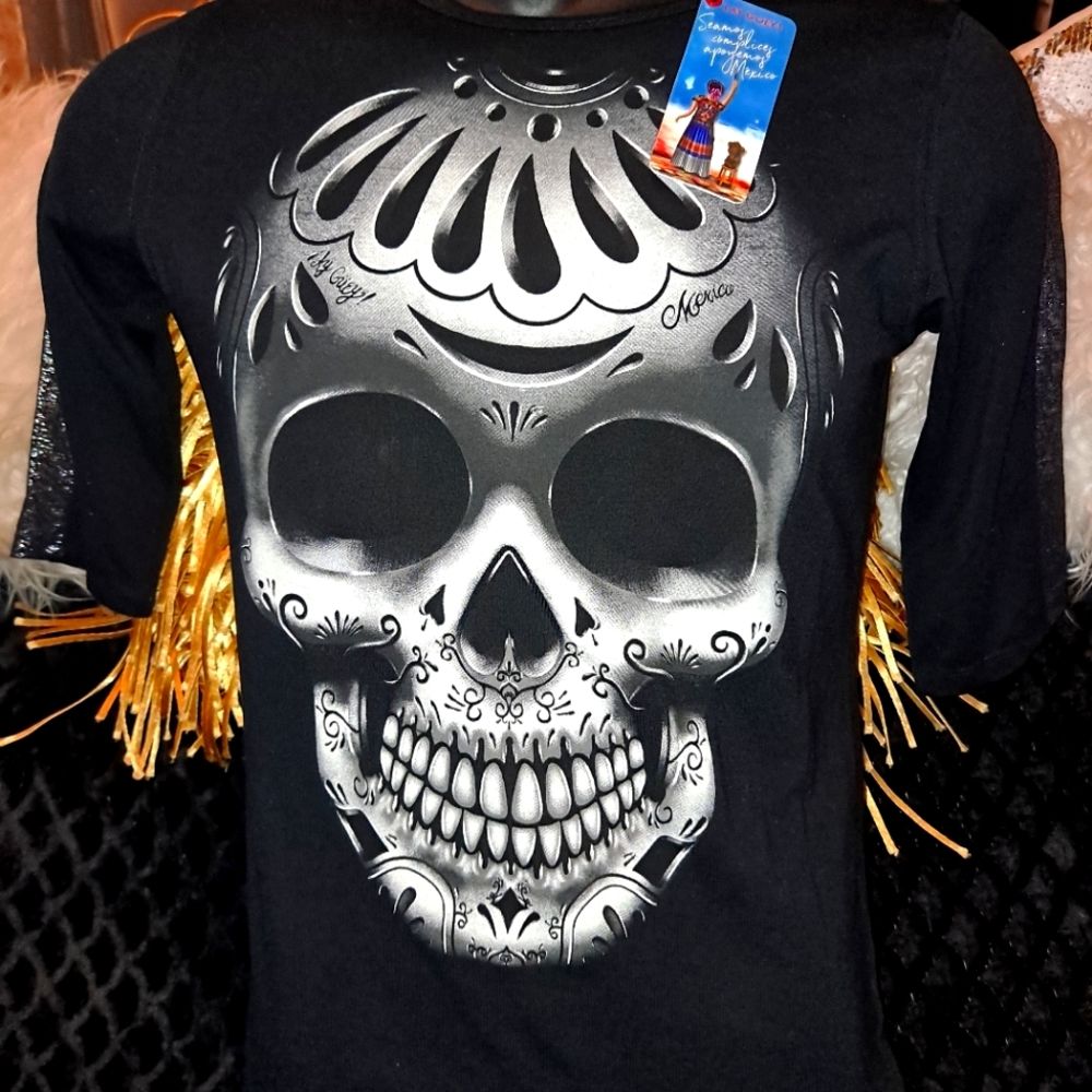 AY Guey white skull
